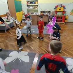 Zabawa Andrzejkowa - grupa "Krasnale"