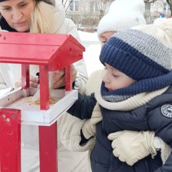 Ptasia stołówka - grupa Krasnale