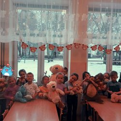 Dzień Pluszowego Misia - grupa "Motyle" 